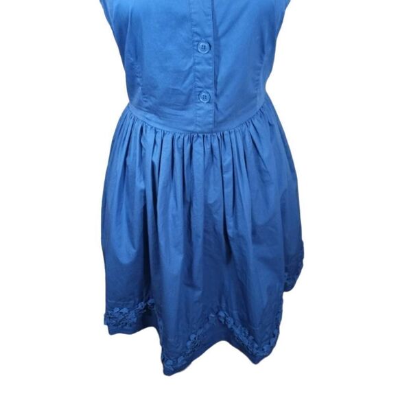 BB DAKOTA BLUE SLEEVELESS DRESS SZ.10 EUC - Picture 3 of 7